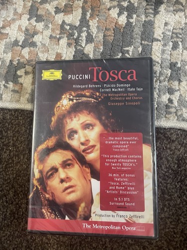 Puccini tosca - puccini, (dvd,