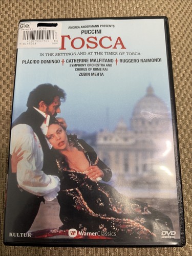 Tosca dvd puccini andrea - tosca,