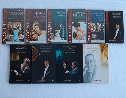 Dvd opera puccini scala - ✅10,