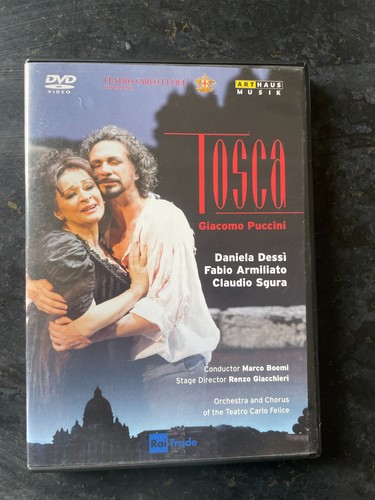 Dvd tosca giacomo puccini - dvd,