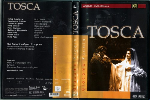 Dvd puccini tosca the - -, tosca,