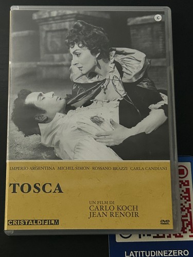 Tosca con jean renoir dvd - tosca,