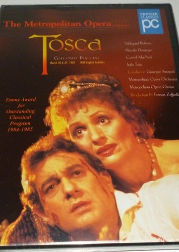 Dvd tosca metropolitan - dvd,