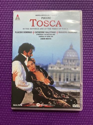 Tosca dvd puccini andrea - dvd,