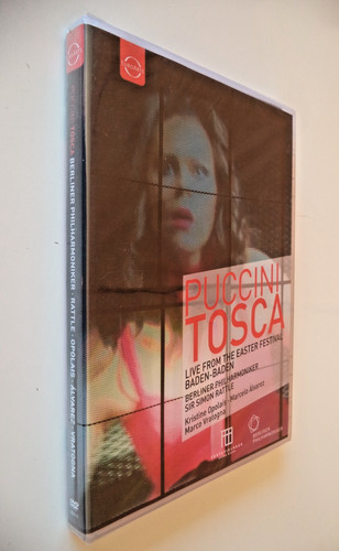 Dvd puccini tosca live from - ,