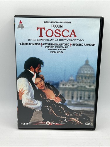 Tosca dvd puccini andrea - tosca,