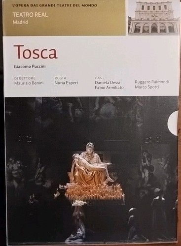 Dvd opera tosca giacomo - dvd,
